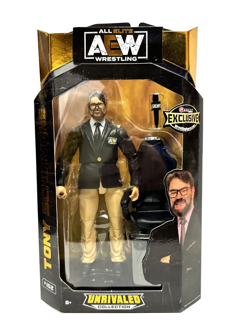 AEW : Tony Schiavone Ringside USA Exclusive Figure