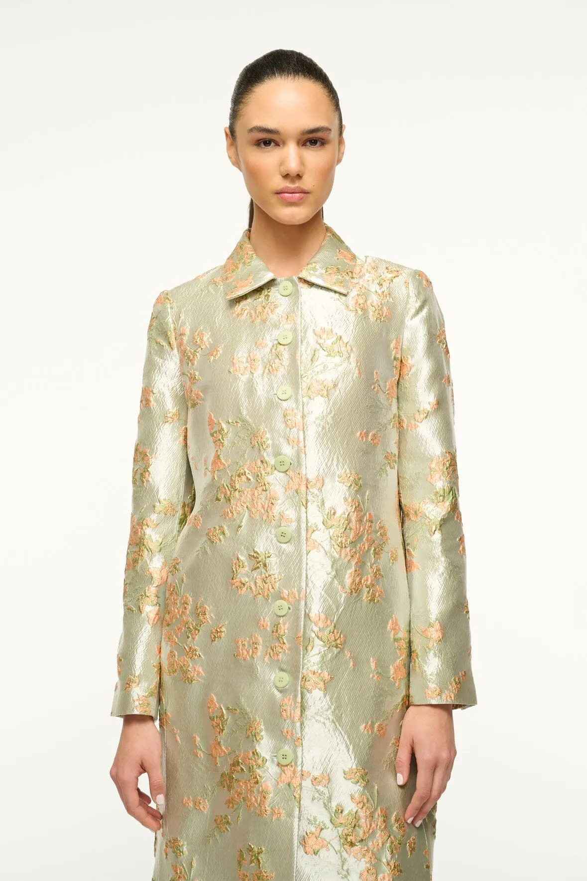 ANTOINETTE COAT | METALLIC BLOOM