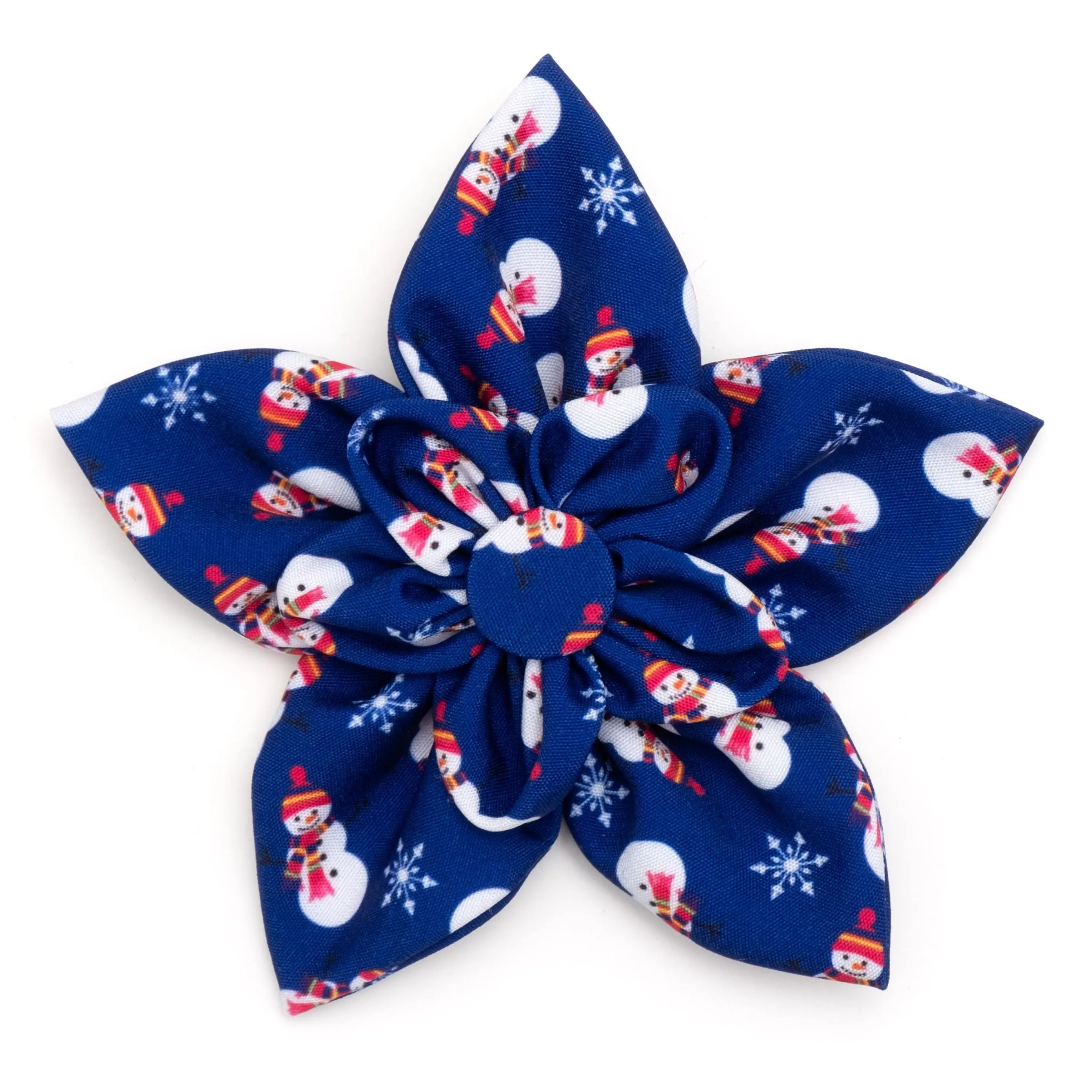 Collar Flower | Snowman