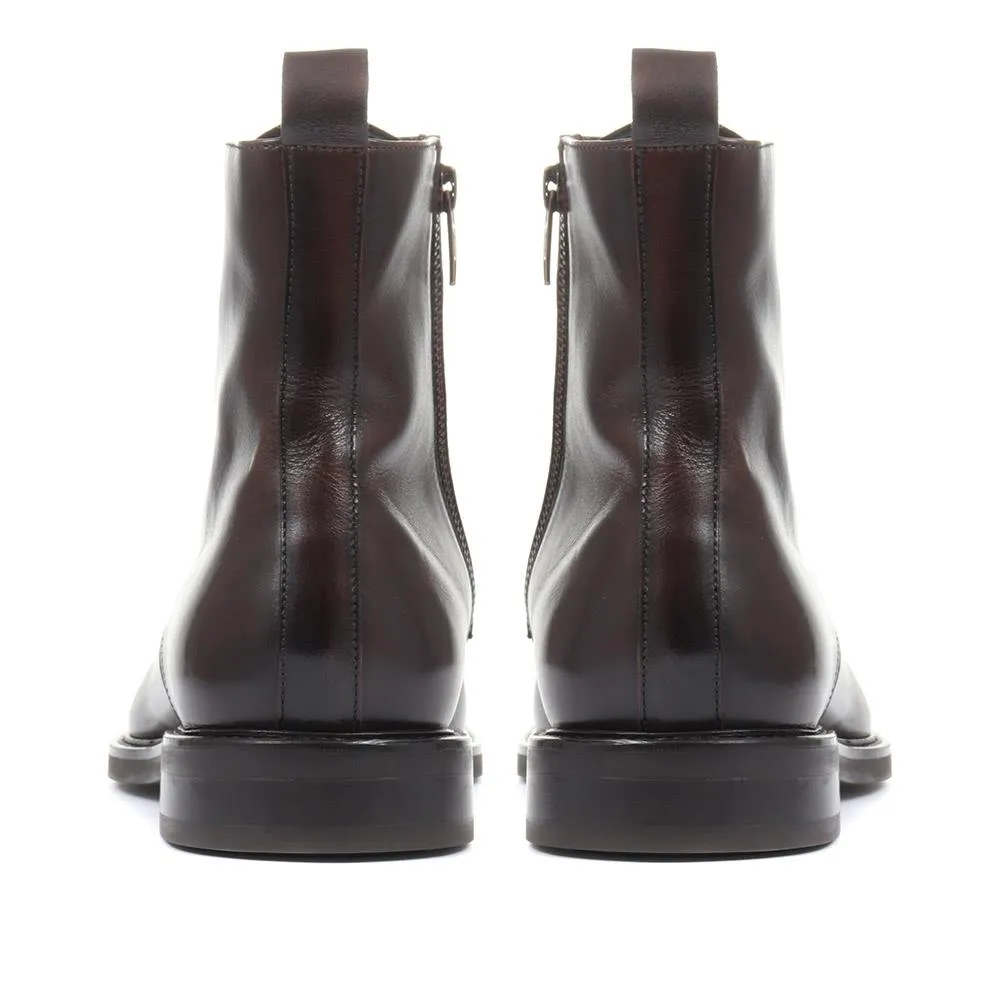 Deighton Faux Shearling Lace-up Boots - DEIGHTON / 319 220